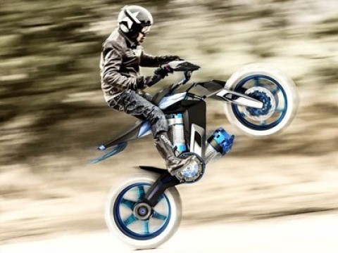 Yamaha показала концепт мотоцикла с водяным приводом Yamaha показала концепт мотоцикла с водяным приводом
