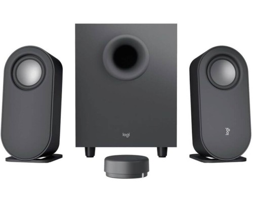 Колонки Bluetooth LOGITECH Z407, 2.1, графитовый Колонки Bluetooth LOGITECH Z407, 2.1, графитовый